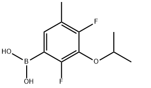 2,4-Difluor-3-isopropoxy-5-methylfenylboronzuur