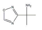 2- (1,2,4-oxadiazool-3-yl) propaan-2-amine