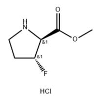 Methyl- (2S,3R) -3-fluorpyrrolidon-2-carboxylaathydrochloride
