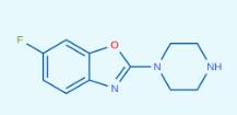 6-fluor-2-piperazine-1-ylbenzooxazol