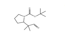 Tert-butyl-2- (2-methyl-1-oxopropaan-2-yl) pyrrolidon-1-carboxylaat