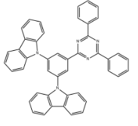 9,9'- (5,4,6-Difenyl-1,3,5-triazin-2-yl) -1,3-pyrrolidon) bis (9H-carbazool)