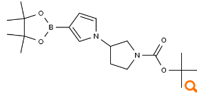 Tert-butyl-3- (3- (4,4,5,5-tetramethyl-1,3,2-dioxaborolan-2-yl) -1H-pyrrolidon-1-yl) pyrrolidon-1-carboxylaat
