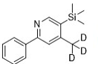 4- (methyl-d3) -2-fenyl-5- (trimethylsilyl) pyridine