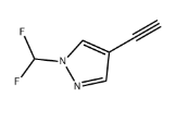 1- (Difluormethyl) -4-ethynyl-1H-pyrazole