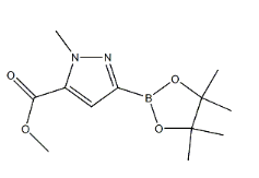 Methyl-1-methyl-3- (4,5,5-tetramethyl-1,3,2-dioxaborolan-2-yl) -pyrazole-5-carboxylaat