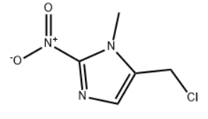 5- (chloormethyl) -1-methyl-2-nitro-1H-imidazool