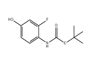 TERT-BUTYL-2-FLUORO-4-HYDROXYPHENYLCARBAMAAT